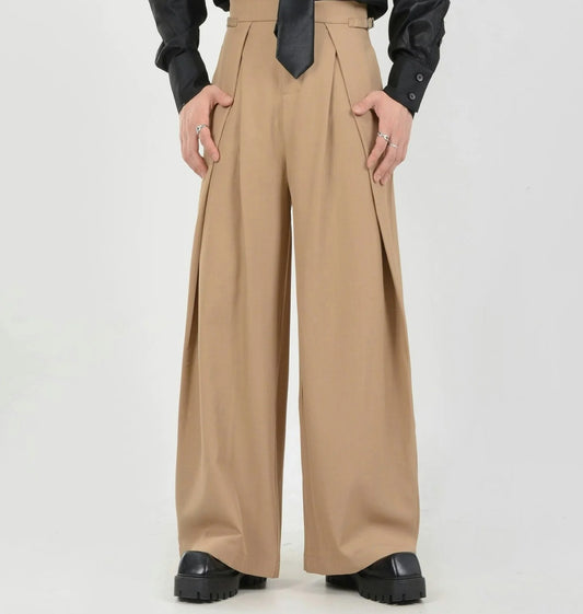 Unisex Wide leg gurkha baggy fit trousers