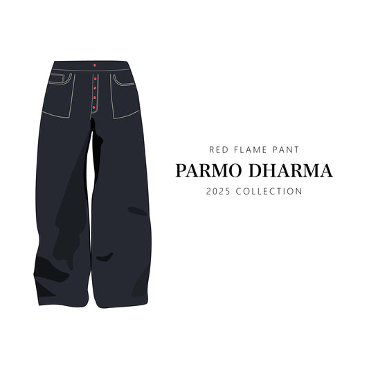 Custom Red Flame Pants