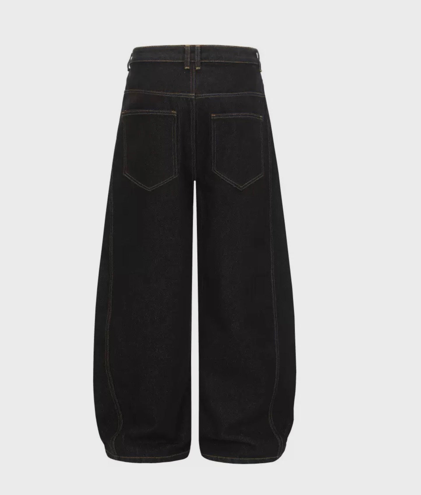Asymmetrical Glitch Denim