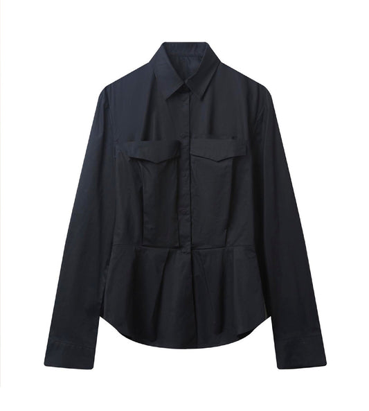 Tailored cargo unisex shirt