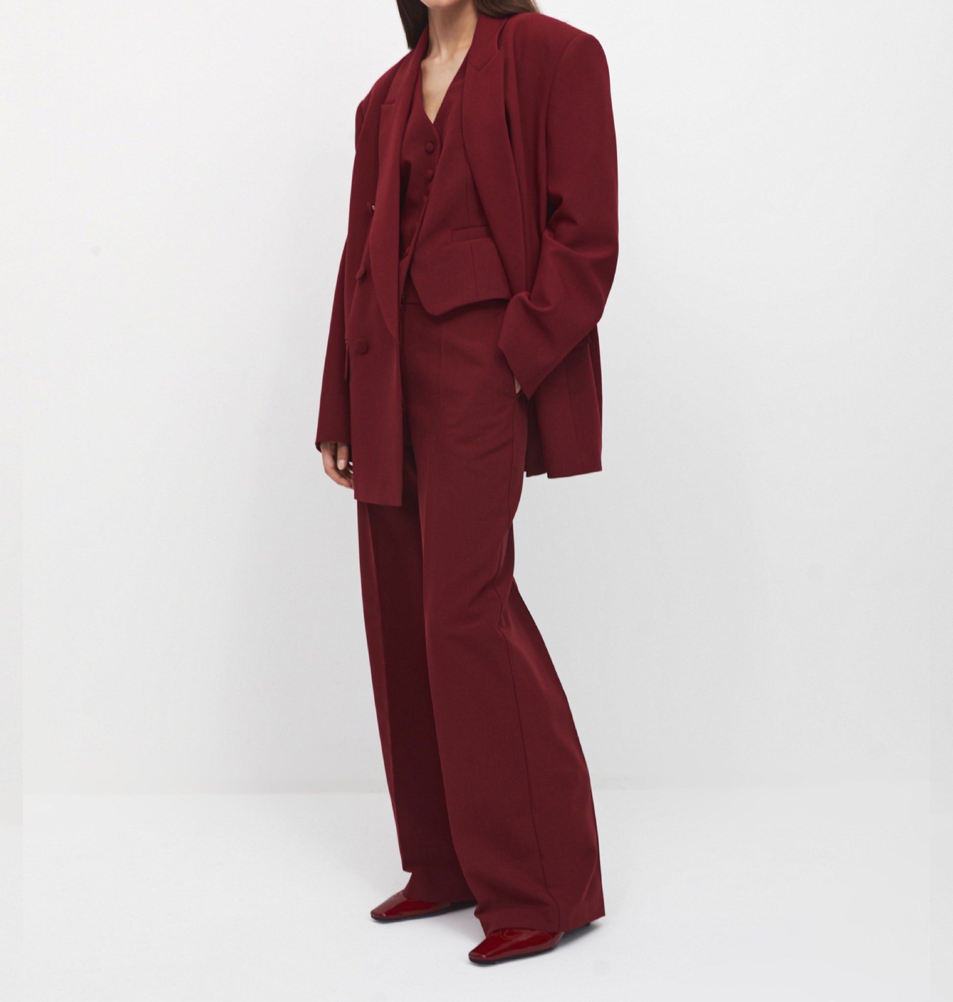 Oversized unisex blazer\ Three piece suit set – Parmo Dharma